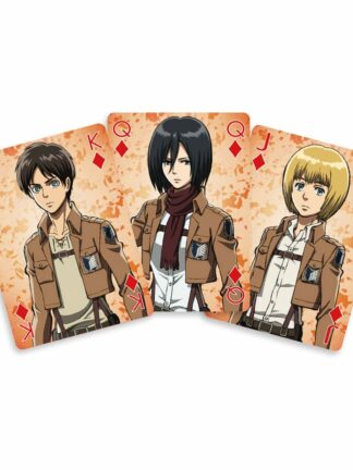 Attack on Titan playing cards