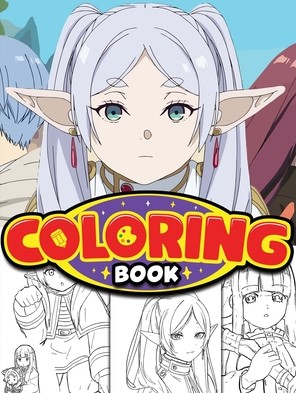 Frieren: Beyond Journet's End Coloring Book coloring book