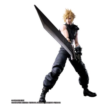 Final Fantasy VII - Cloud Strife Play Arts Kai figuuri