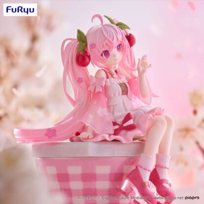 Hatsune Miku - Sakura Miku 2025 Noodle Stopper figuuri